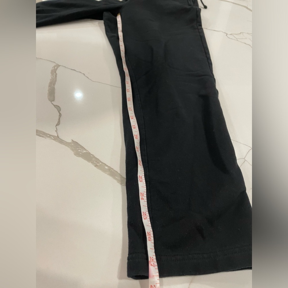 Roots High Rise Straight Leg sweatpants Black Size Small - Picture 6 of 6